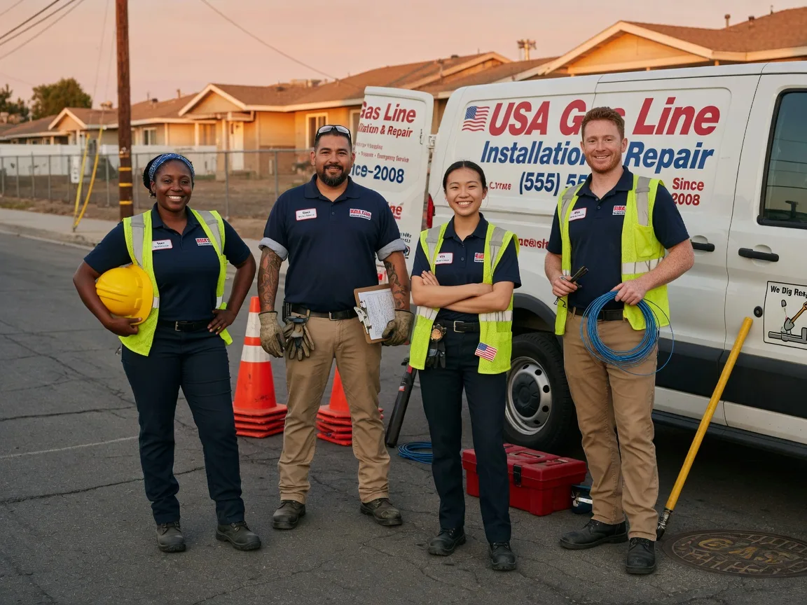 Gas Line Installation company in Upland, IN